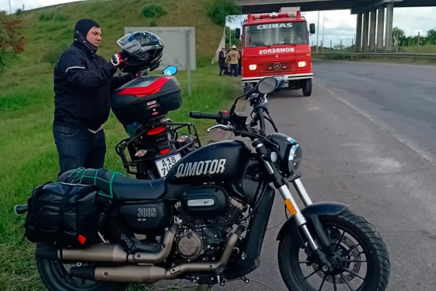 (foto Bomberos Voluntarios de Ceibas)