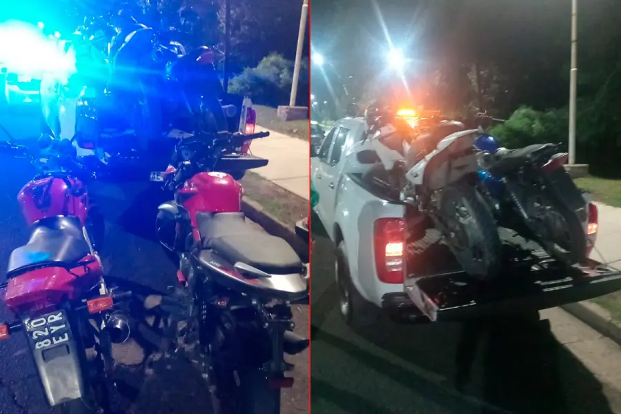 Operativo nocturno de control al tr&aacute;nsito vehicular en Paran&aacute;