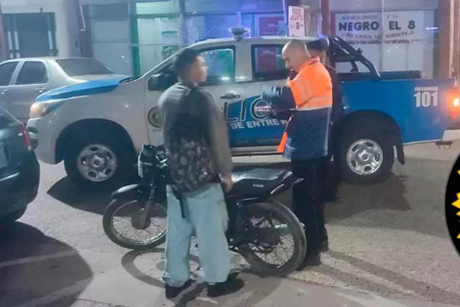 Controles de motos en Concepci&oacute;n del Uruguay