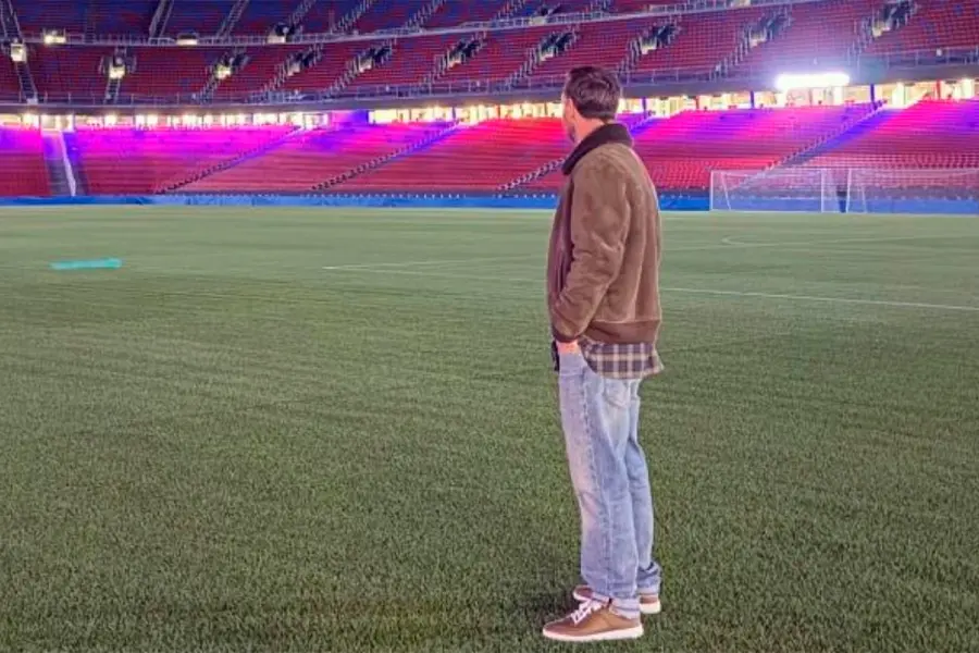 Messi volvi&oacute; al Camp Nou