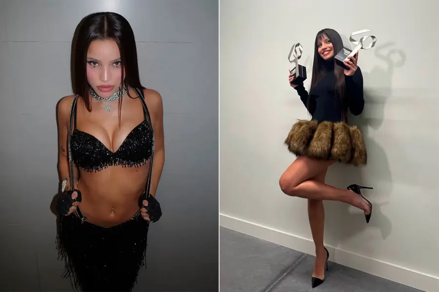 Emilia Mernes brill&oacute; en LOS40 Music