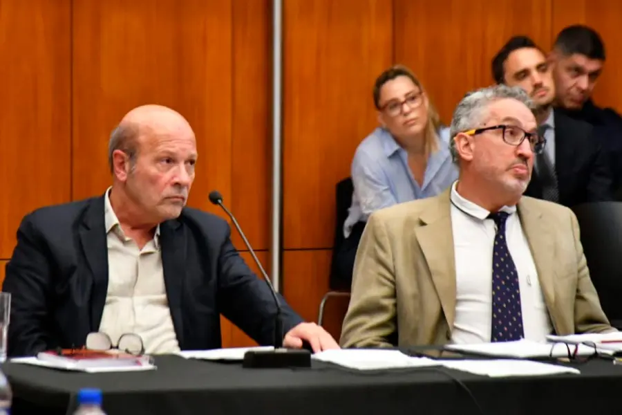 Abogados querellantes Rub&eacute;n Pagliotto y Jos&eacute; Iparraguirre