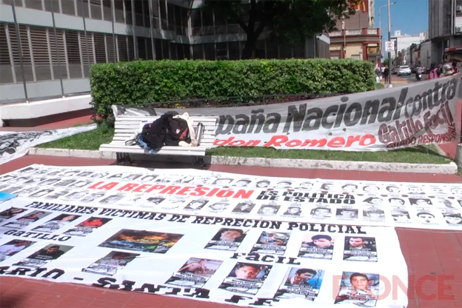 Marcha Nacional contra el Gatillo F&aacute;cil (foto Elonce)
