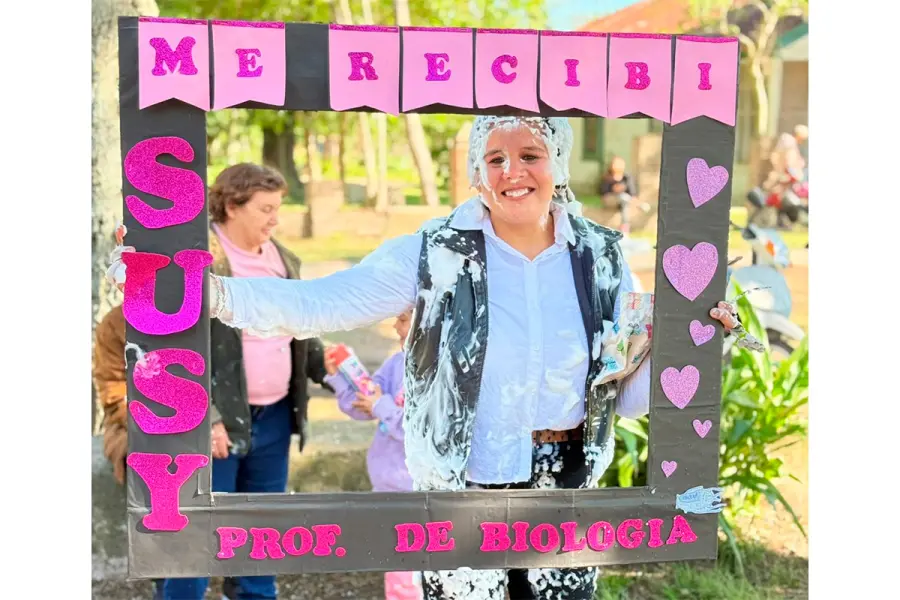 Susana Barrientos cumpli&oacute; su sue&ntilde;o de ser profesora de Biolog&iacute;a