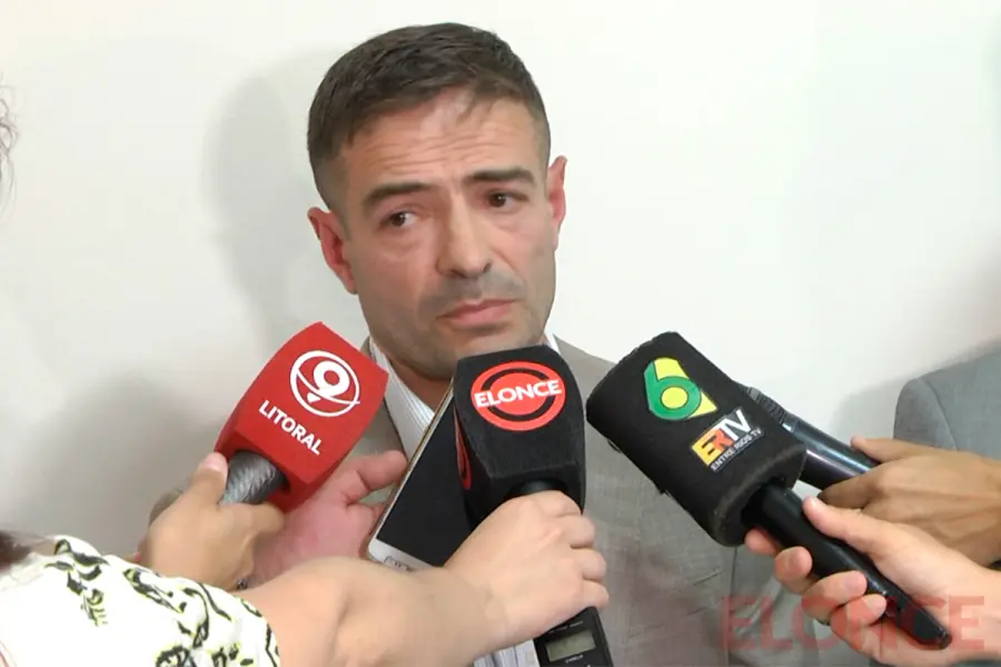 Daniel Blanzaco, ministro de Salud de Entre R&iacute;os (foto Elonce)