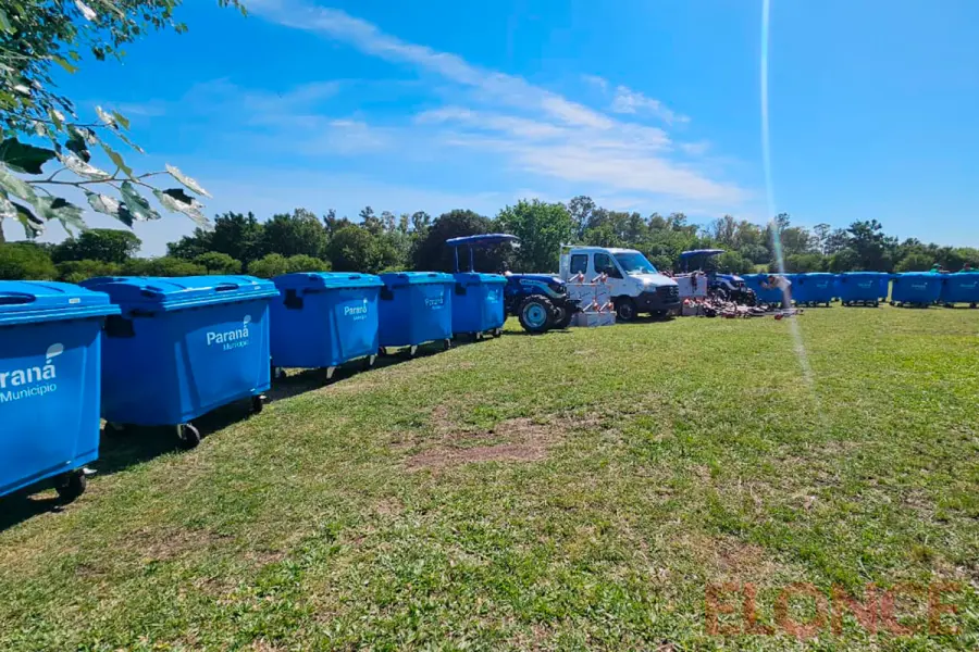 La Municipalidad incorpor&oacute; tractores, camiones, 1.000 contenedores y nuevas herramientas