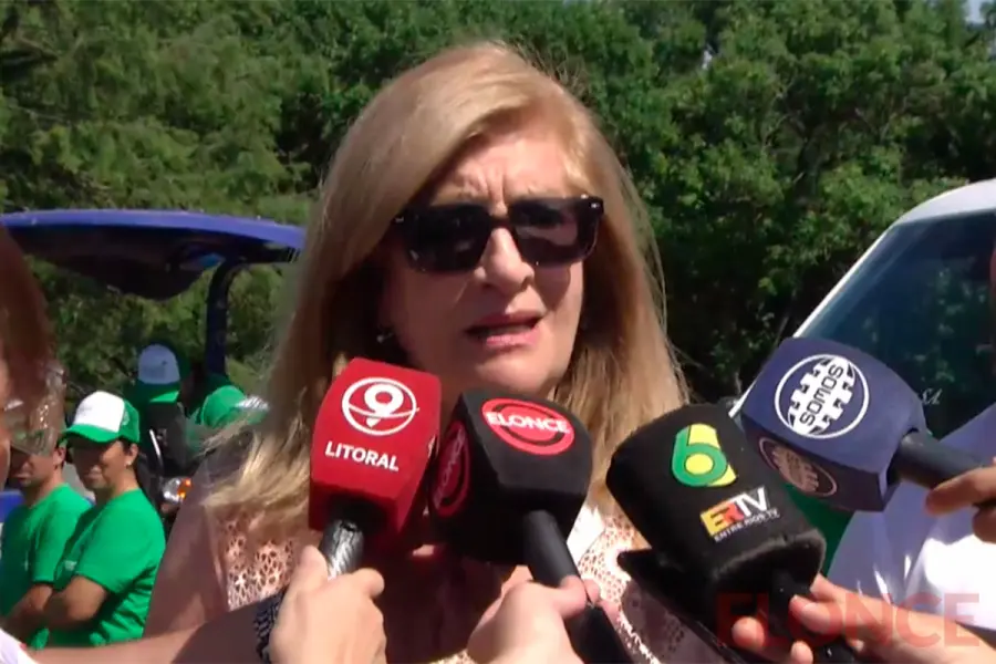 Intendenta Rosario Romero (foto Elonce)