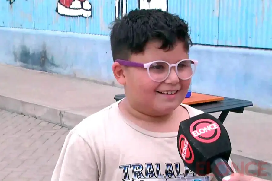 Amilcar, de 10 a&ntilde;os, visit&oacute; PuertoCiencia por primera vez.
