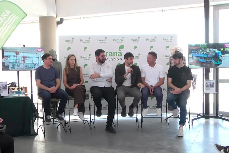 Presentaci&oacute;n de la agenda de actividades por el fin de semana XXL en Paran&aacute; (foto Elonce)