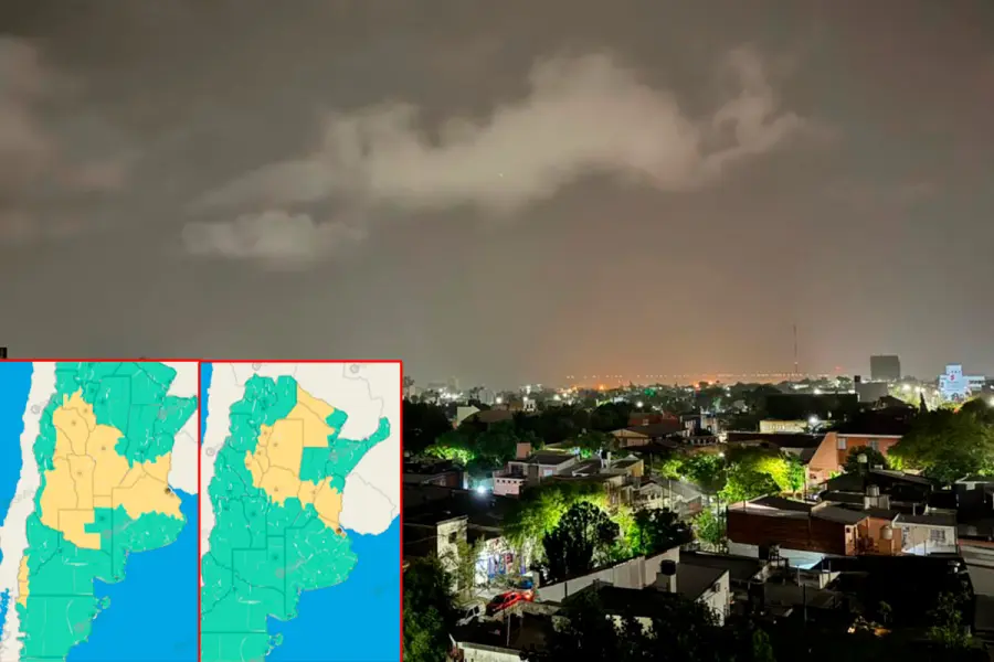 Alerta para jueves y viernes