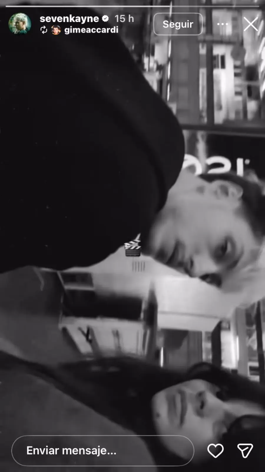 La foto que subi&oacute; el joven.