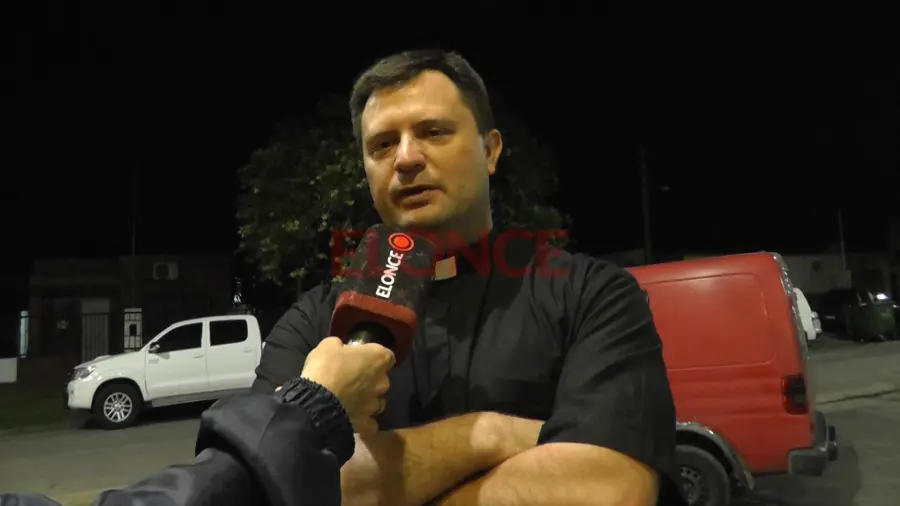 El padre Leandro Murador. Foto: Elonce.