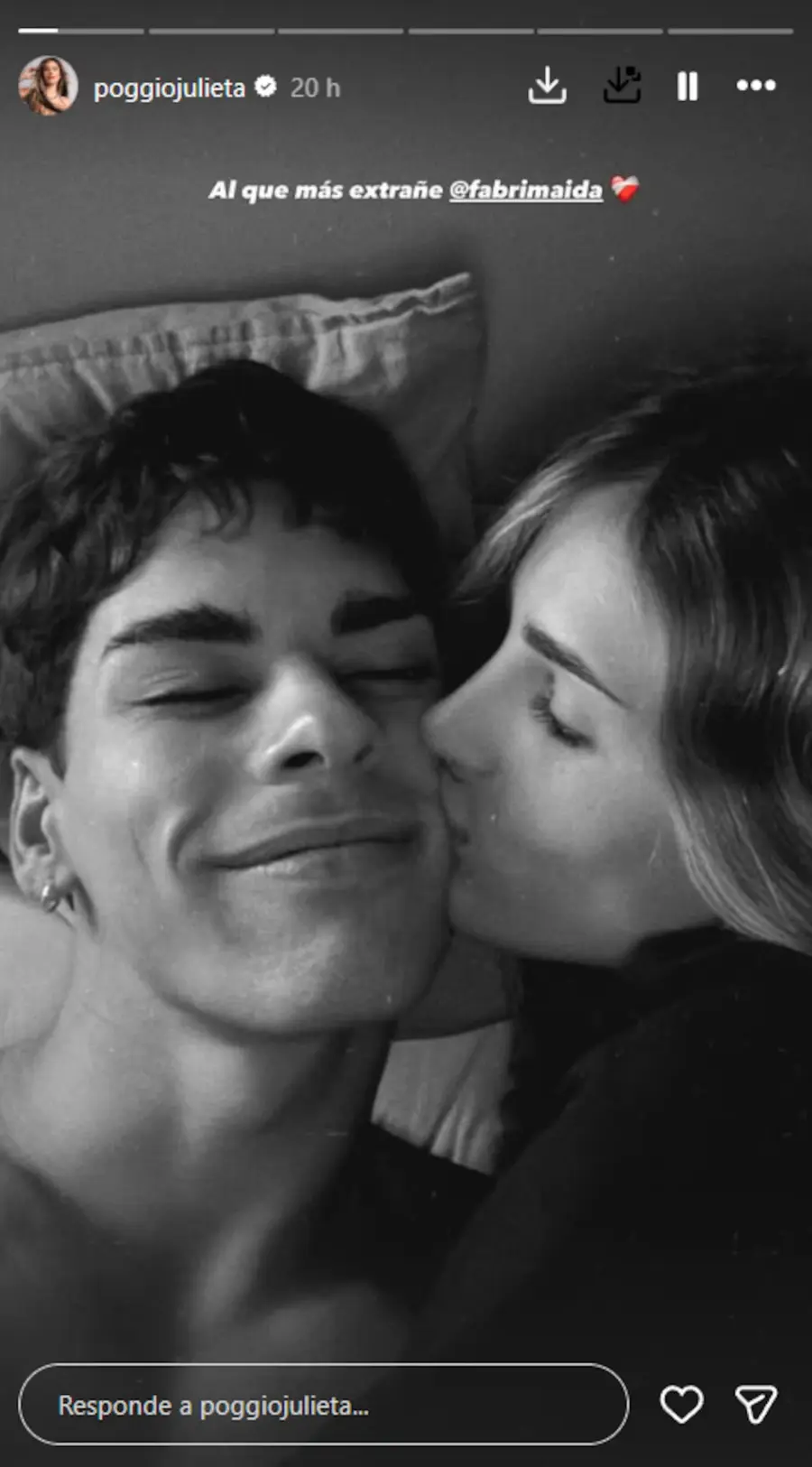 Instagram de Julieta Poggio.