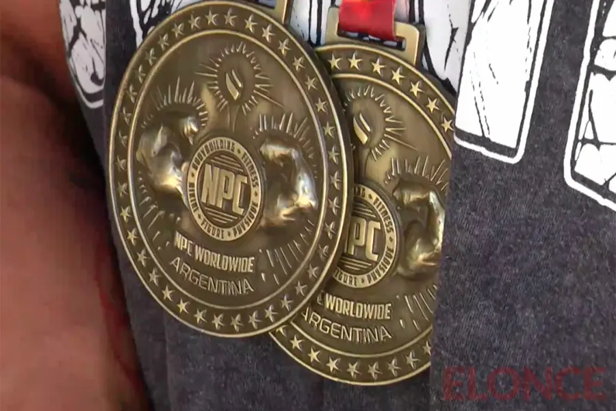 Las medallas obtenidas en la competencia