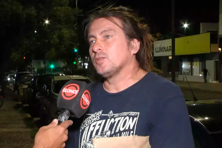 El comerciante que denuncia hostigamiento.