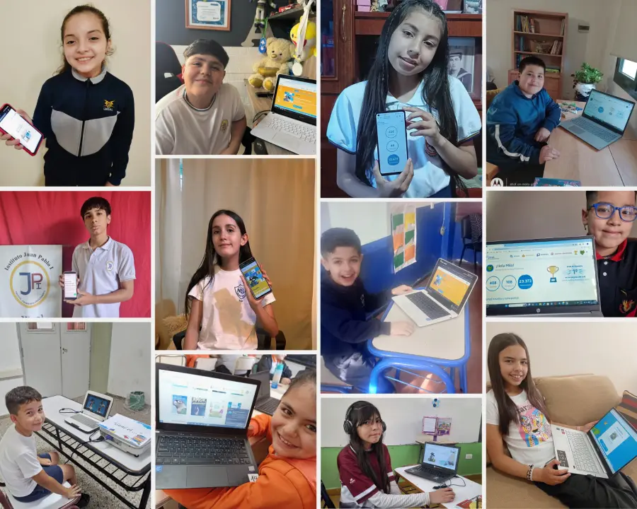 Algunos de los lectores ganadores