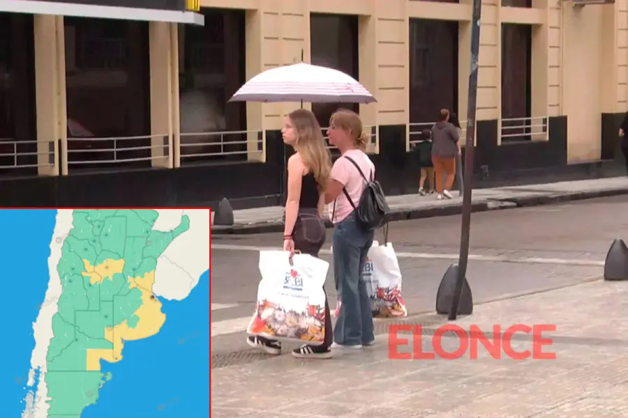 De las altas temperaturas a la inestabilidad: prev&eacute;n fuertes lluvias y posible granizo en varias provincias