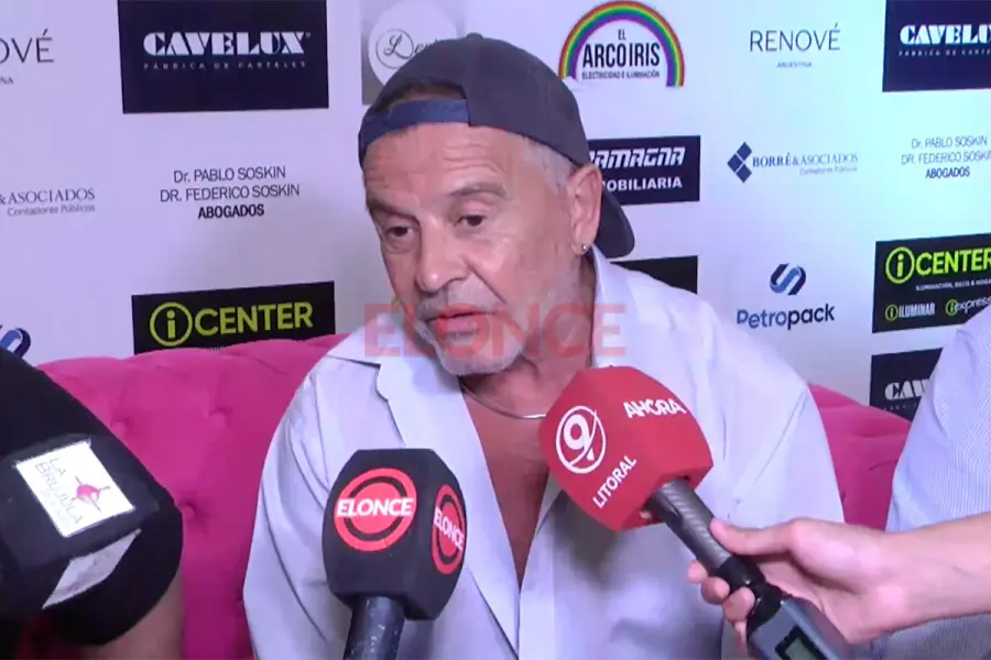 Osvaldo Laport en el FICER. Foto: Elonce.