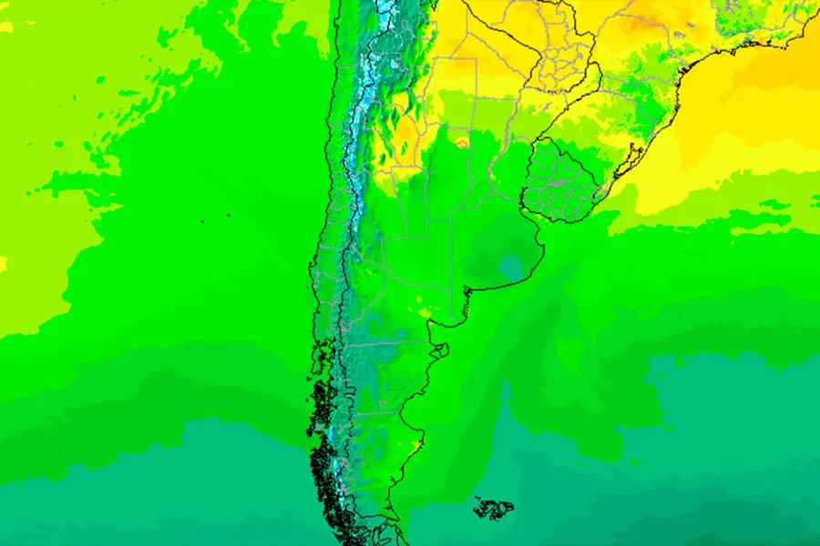 Domingo y lunes con descenso de temperatura.