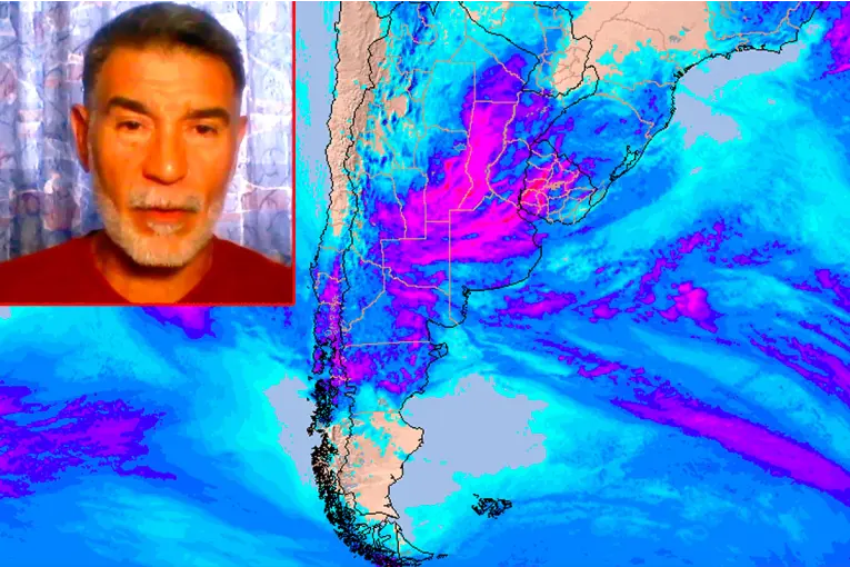 “Onda de depresión en el Pacífico”: explican el origen del fenómeno que generará tormentas en Entre Ríos
