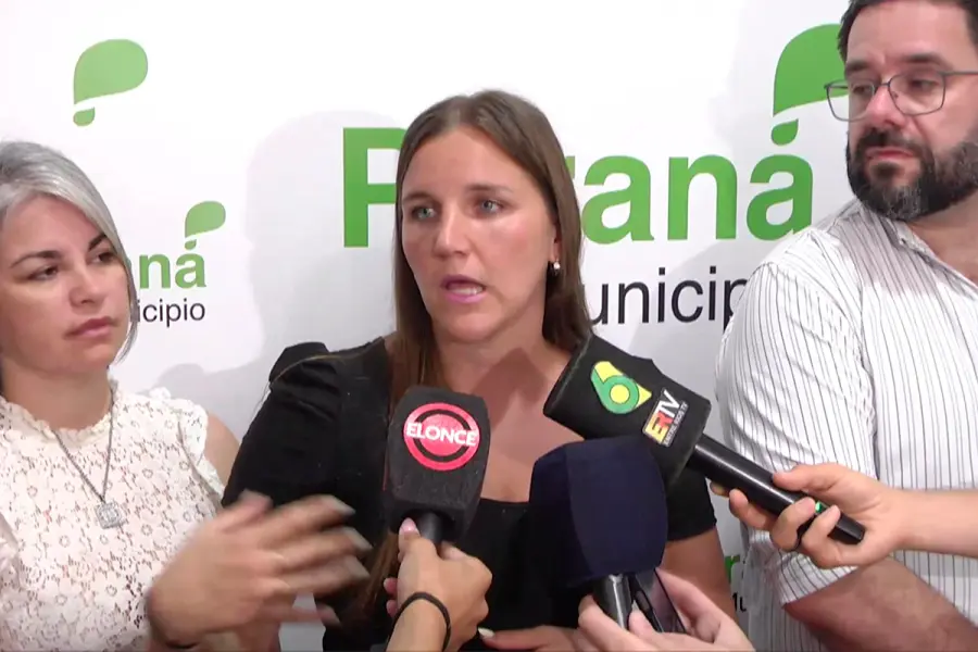 Adalgisa Laporta en la presentaci&oacute;n de la ronda de negocios (foto Elonce)