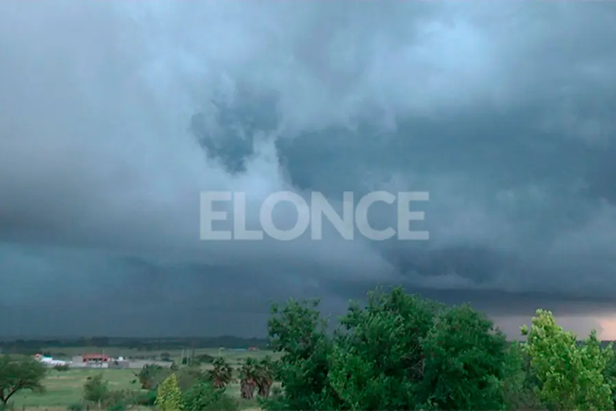 Emitieron una alerta amarilla por tormentas para Entre R&iacute;os (foto archivo Elonce)