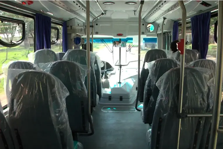 Los nuevos colectivos de Paraná desde adentro en recorrido de prueba: Elonce viajó en una de las unidades