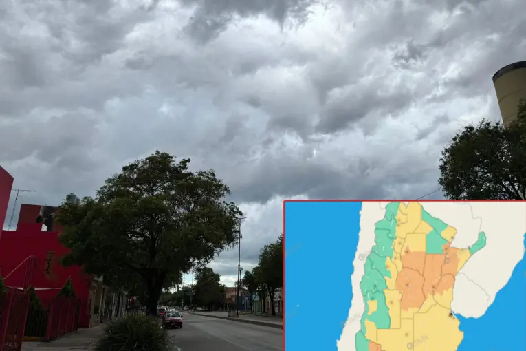 Elevaron a naranja la alerta por tormentas para un sector de Entre Ríos: a qué departamentos abarcaría