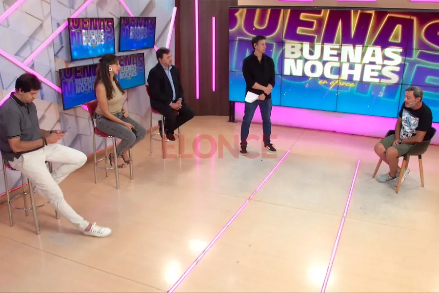 El oriundo de Maci&aacute; estuvo en el programa Buenas Noches. Foto: Elonce.