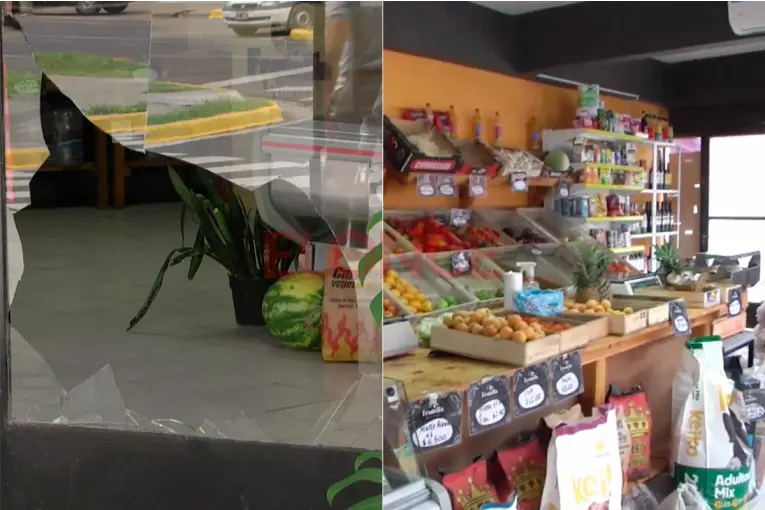 Robaron en una verdulería y el dueño lamentó: “Duele más porque no se llevan comida”