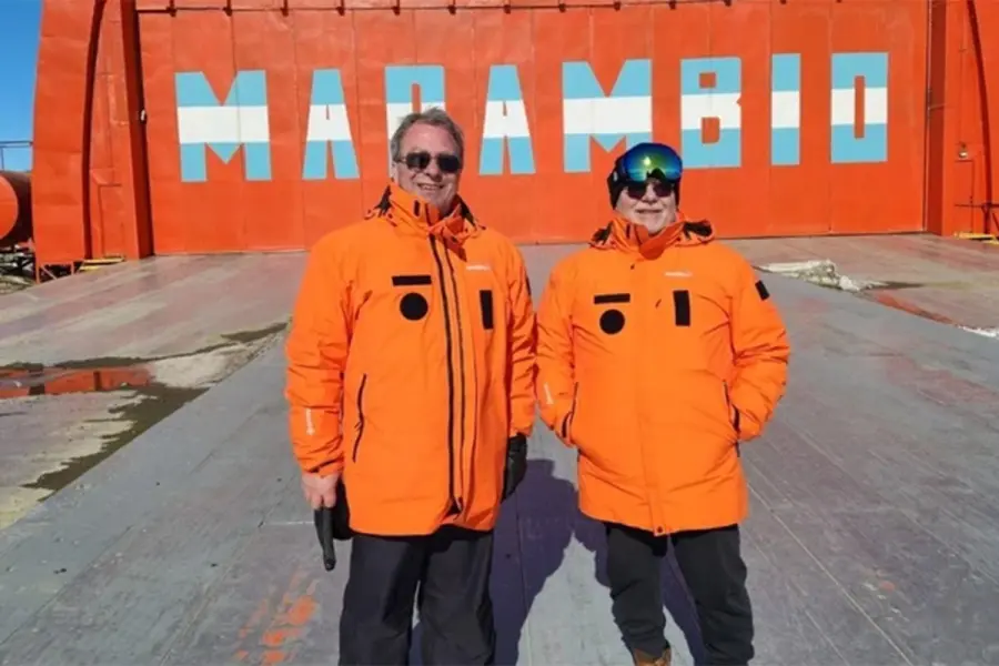 Los docentes y periodistas varados en la Ant&aacute;rtida - Foto: 0223