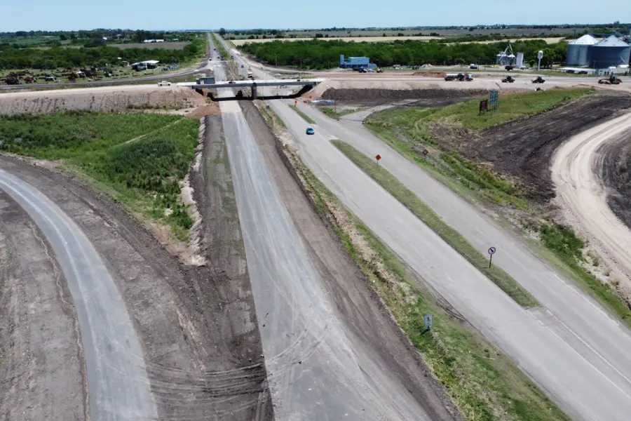 Autov&iacute;a Ruta Nacional 18 (foto Vialidad Nacional)