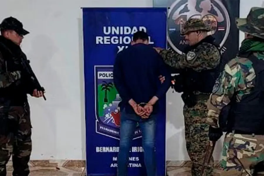 Jorge Guillermo Ojeda (29), el segundo de los siete presos que hicieron un boquete y se fugaron de prisi&oacute;n en Misiones