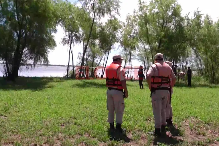 Hallaron el cuerpo de un hombre en el río Paraná, en la zona de Bajada Grande