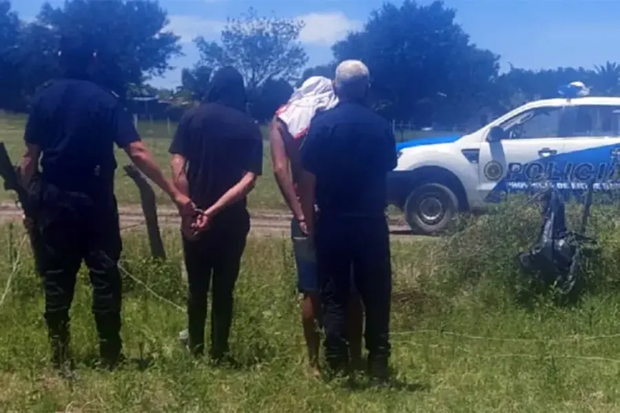 Detenidos por el robo de lechones en Tabossi