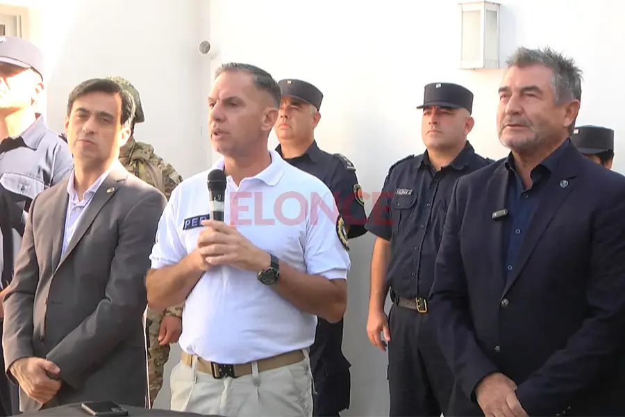 Roncaglia y Gonz&aacute;lez detallaron los operativos que frenaron cargamentos de droga en Entre R&iacute;os (foto Elonce)