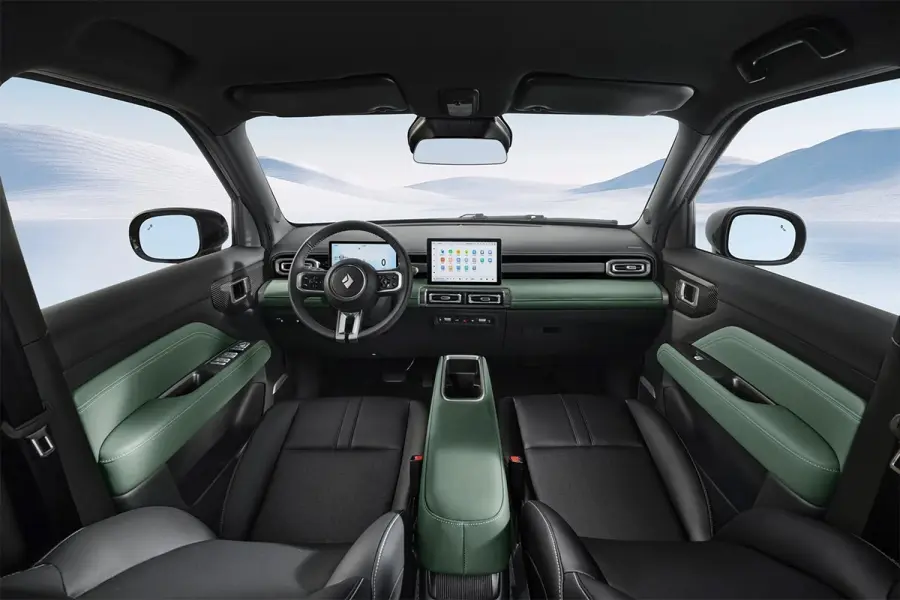 El interior del Chevrolet Spark