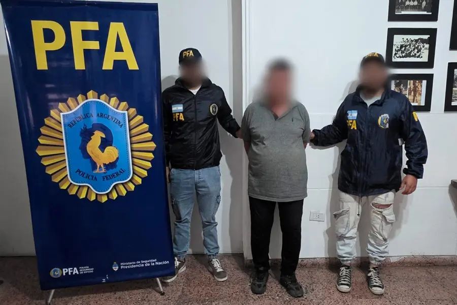 Detuvieron a dos hombres acusados de abuso sexual agravado (foto Polic&iacute;a Federal Argentina)
