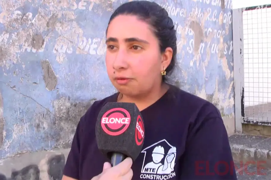 Tamara Verales, integrante de UTEP y de la CGT