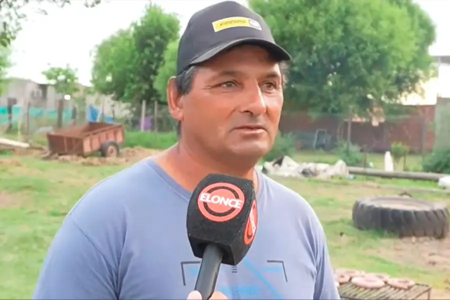 Jorge Morella, trabajador ladrillero.