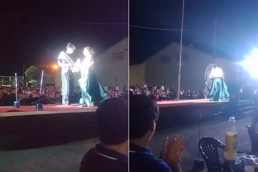 Egresado entrerriano emocion&oacute; al homenajear la tradici&oacute;n en su recepci&oacute;n