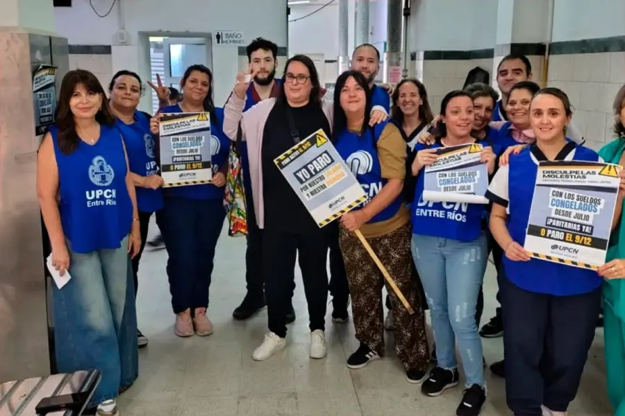 Paro activo de UPCN Entre R&iacute;os