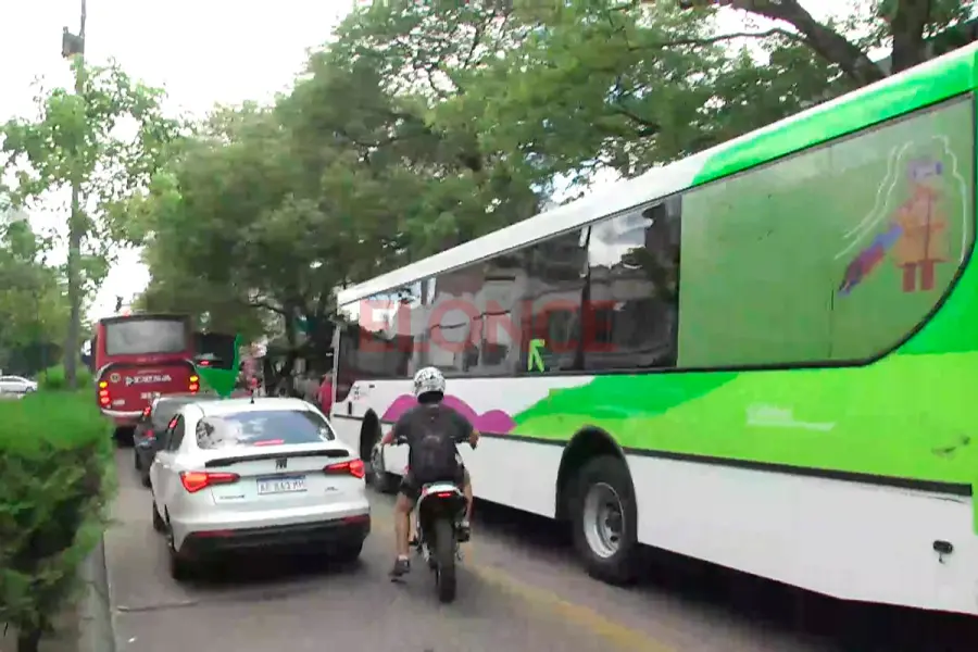 Carriles exclusivos para el transporte de pasajeros (foto Elonce)