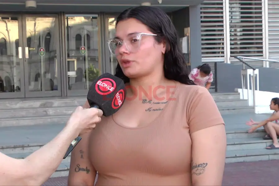 Milagros, hermana de Tom&aacute;s. Foto: Elonce.