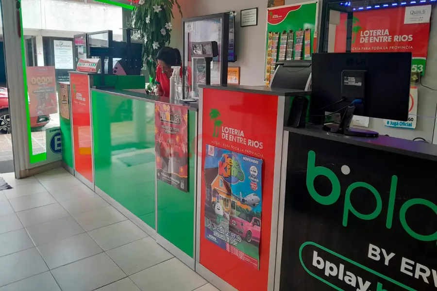 Casa Jajan de Gualeguay vendi&oacute; un ticket del Siempre Sale del Quini 6 (foto Elonce)