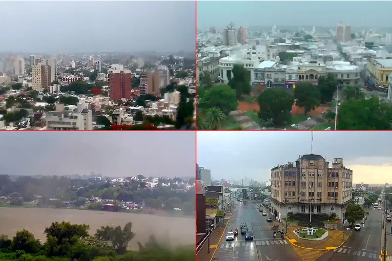 Sopló el viento, llegó la lluvia, bajó la temperatura y hay alerta por tormentas: cómo seguirá el tiempo