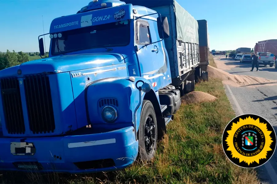 Fuerte choque en Puente Victoria - Rosario