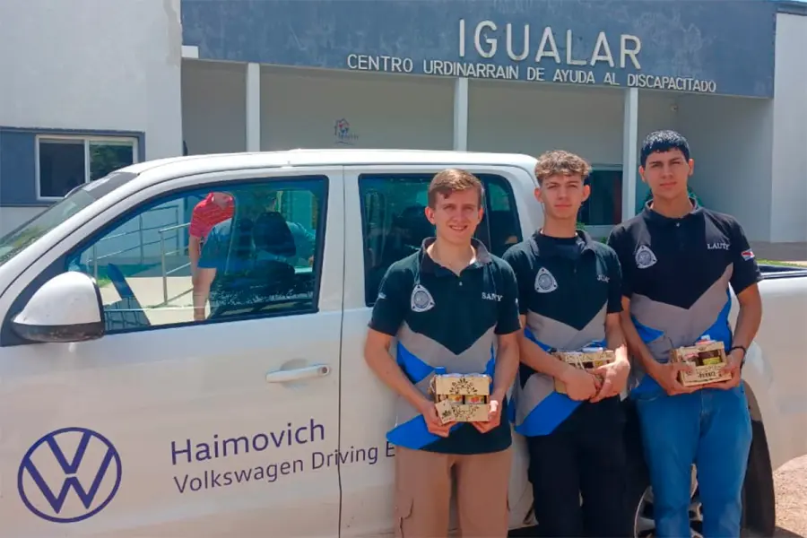 Estudiantes entrerrianos pusieron su aprendizaje al servicio de la inclusi&oacute;n con una silla motorizada