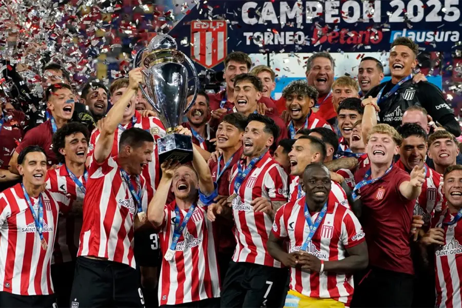 Estudiantes es el nuevo campe&oacute;n del fútbol argentino