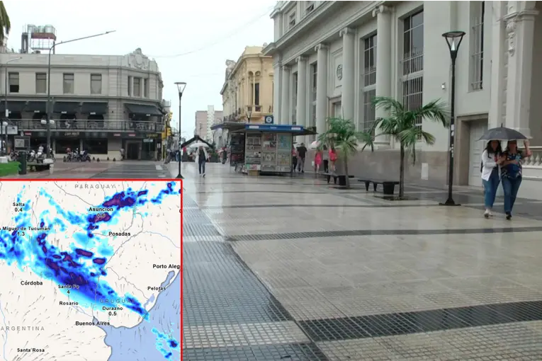 Ampliaron la alerta por tormentas para Entre Ríos para este lunes: el detalle de los departamentos alcanzados